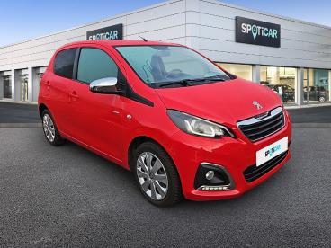SPOTICAR Peugeot 108 Vti 72ch S&s Bvm5 Style Occasion - Citadine Essence Rouge - Vire - 1203765702_3