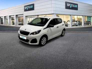 SPOTICAR Peugeot 108 Vti 72ch S&s Bvm5 Like Occasion - Citadine Essence Blanc - Reze - 1203766671_1