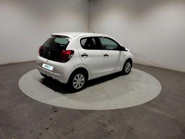 SPOTICAR Peugeot 108 Vti 72ch S&s Bvm5 Like Occasion - Citadine Essence Blanc - Reze - 1203766671_5