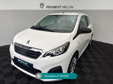 SPOTICAR Peugeot 108 Vti 72ch Bvm5 Access Occasion - Citadine Essence Blanc Lipizan - Cesson - 1203767835_1
