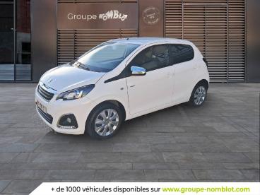 SPOTICAR Peugeot 108 Vti 72ch Bvm5 Style Occasion - Citadine Essence Blanc - Macon - 1203769914_1