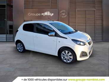 SPOTICAR Peugeot 108 Vti 72ch Bvm5 Style Occasion - Citadine Essence Blanc - Macon - 1203769914_3