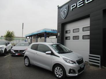 SPOTICAR Peugeot 108 Vti 72 Style S&s 4cv 3p Occasion - Citadine Essence Gris Gallium (m) - Breuillet - 1203770744_2