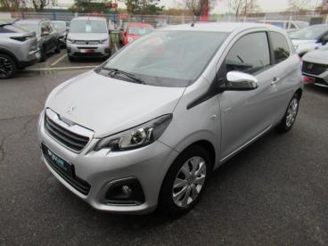 SPOTICAR Peugeot 108 Vti 72 Style S&s 4cv 3p Occasion - Citadine Essence Gris Gallium (m) - Breuillet - 1203770744_3