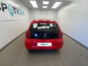 SPOTICAR Peugeot 108 Vti 72ch S&s Bvm5 Like Occasion - Citadine Essence Rouge - Le Bouscat - 1203773094_5