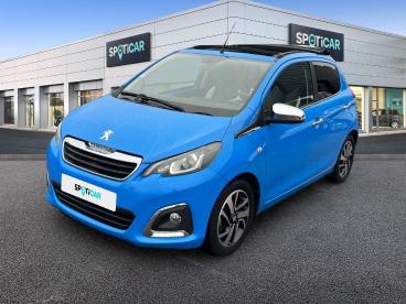 SPOTICAR Peugeot 108 1.2 Puretech 82ch Bvm5 Allure Top! Occasion - Citadine Essence Bleu - Vesoul - 1203789721_1