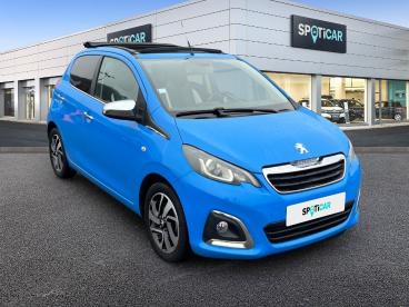 SPOTICAR Peugeot 108 1.2 Puretech 82ch Bvm5 Allure Top! Occasion - Citadine Essence Bleu - Vesoul - 1203789721_3