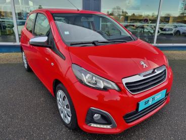 SPOTICAR Peugeot 108 1.2 Puretech 82 Style Occasion - Citadine Essence Rouge - Auzebosc - 1203793501_3