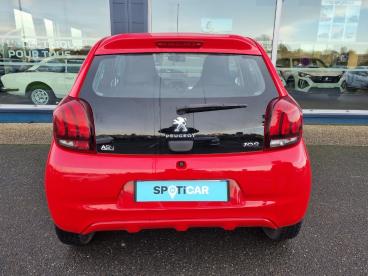 SPOTICAR Peugeot 108 1.2 Puretech 82 Style Occasion - Citadine Essence Rouge - Auzebosc - 1203793501_5