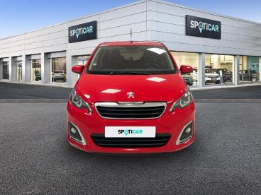 SPOTICAR Peugeot 108 1.2 82 Ch Allure 5p Occasion - Citadine Essence Rouge Scarlet - Landerneau - 1203799552_2
