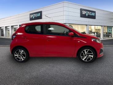 SPOTICAR Peugeot 108 1.2 82 Ch Allure 5p Occasion - Citadine Essence Rouge Scarlet - Landerneau - 1203799552_4