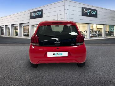 SPOTICAR Peugeot 108 1.2 82 Ch Allure 5p Occasion - Citadine Essence Rouge Scarlet - Landerneau - 1203799552_5