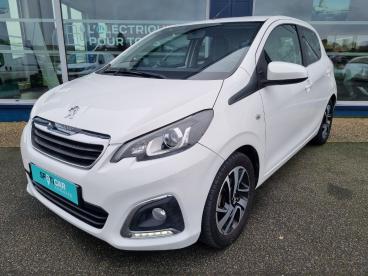 SPOTICAR Peugeot 108 1.2 Puretech 82 Allure Occasion - Citadine Essence Blanc - Auzebosc - 1203808046_1