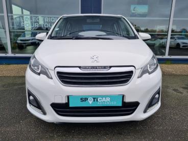 SPOTICAR Peugeot 108 1.2 Puretech 82 Allure Occasion - Citadine Essence Blanc - Auzebosc - 1203808046_2