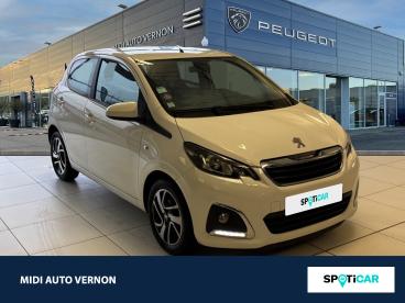 SPOTICAR Peugeot 108 1.0 E-vti Allure 5p Occasion - Citadine Essence Blanc Lipizan - La Chapelle Longueville - 1203828231_3