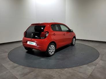 SPOTICAR Peugeot 108 Vti 72ch S&s Bvm5 Style Occasion - Citadine Essence Rouge - Toulouse - 1203844323_5