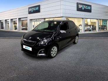 SPOTICAR Peugeot 108 Vti 72ch S&s Bvm5 Style Occasion - Citadine Essence Noir - Orvault - 1203868261_1
