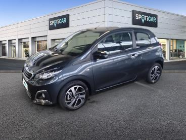 SPOTICAR Peugeot 108 1.2 Puretech 82ch Bvm5 Allure Occasion - Citadine Essence P. M. Gris Carlinite - Roanne - 1203871374_1