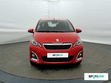 SPOTICAR Peugeot 108 Vti 72 Allure Bmp5 5p Occasion - Citadine Essence Rouge Scarlet (o) - Bourg En Bresse - 1203872610_2