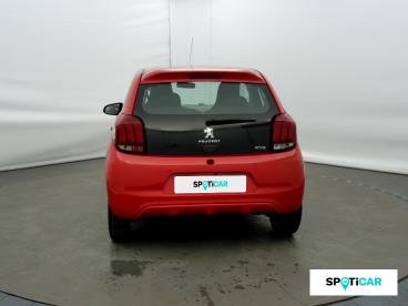 SPOTICAR Peugeot 108 Vti 72 Allure Bmp5 5p Occasion - Citadine Essence Rouge Scarlet (o) - Bourg En Bresse - 1203872610_5