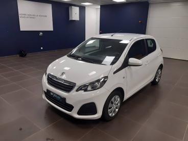 SPOTICAR Peugeot 108 Vti 72ch S&s Bvm5 Active Occasion - Citadine Essence Blanc - Ballainvilliers - 1203875769_1