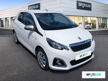 SPOTICAR Peugeot 108 Vti 72ch S&s Bvm5 Style Occasion - Citadine Essence Blanc - St Geosmes - 1203880030_5