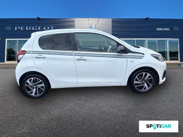 SPOTICAR Peugeot 108 1.2 Puretech Allure 5p Occasion - Citadine Essence Blanc Lipizan - Limoges - 1203880668_4