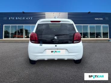 SPOTICAR Peugeot 108 1.2 Puretech Allure 5p Occasion - Citadine Essence Blanc Lipizan - Limoges - 1203880668_5