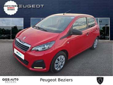 SPOTICAR Peugeot 108 Vti 72ch S&s Bvm5 Like Occasion - Citadine Essence Rouge - Beziers - 1203883680_1