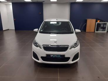 SPOTICAR Peugeot 108 Vti 72ch S&s Bvm5 Active Occasion - Citadine Essence Blanc - Ballainvilliers - 1203885992_2