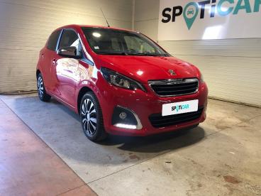 SPOTICAR Peugeot 108 Vti 72ch S&s Bvm5 Style Occasion - Citadine Essence Rouge - Merignac - 1203891913_3