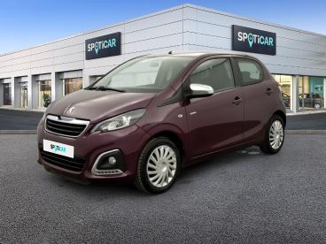 SPOTICAR Peugeot 108 1.0 Vti 68ch Bvm5 Style Occasion - Citadine Essence Violet - Fontenay Sous Bois - 1203897852_1