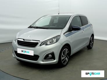 SPOTICAR Peugeot 108 1.2 Puretech Collection 5p Occasion - Citadine Essence Gris Gallium - Grenoble - 1203898308_1