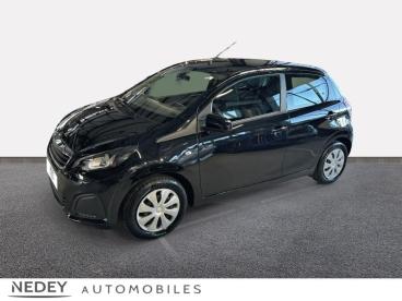 SPOTICAR Peugeot 108 Vti 72 Active S&s 4cv 5p Occasion - Citadine Essence Noir Caldera (m) - Montbeliard - 1203900551_1