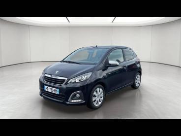 SPOTICAR Peugeot 108 Vti 72ch S&s Bvm5 Style Occasion - Citadine Essence Noir Caldera (m) - Lexy - 1203907002_1