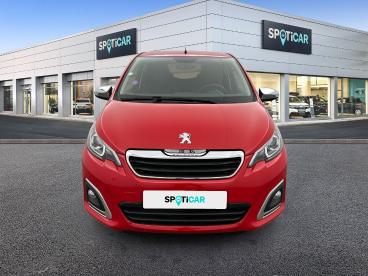 SPOTICAR Peugeot 108 Vti 72ch S&s Bvm5 Style Occasion - Citadine Essence Rouge - Montigny Le Bretonneux - 1203912258_2
