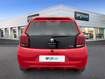 SPOTICAR Peugeot 108 Vti 72ch S&s Bvm5 Style Occasion - Citadine Essence Rouge - Montigny Le Bretonneux - 1203912258_5