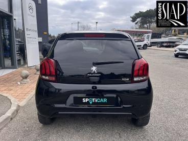 SPOTICAR Peugeot 108 Vti 72 S&s Style Occasion - Citadine Essence Noir - Martigues - 1203913494_5