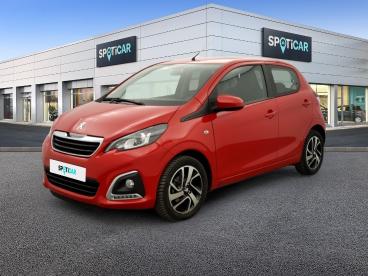 SPOTICAR Peugeot 108 Vti 72ch S&s Bvm5 Allure Occasion - Citadine Essence Rouge - Velizy - 1203920566_1
