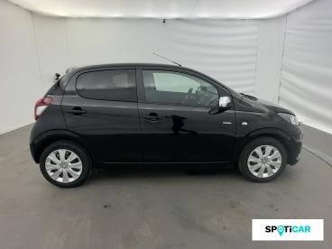 SPOTICAR Peugeot 108 Vti 72 Style S&s 4cv 5p Occasion - Citadine Essence Noir Caldera (m) - Bourg En Bresse - 1203949732_4
