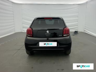 SPOTICAR Peugeot 108 Vti 72 Style S&s 4cv 5p Occasion - Citadine Essence Noir Caldera (m) - Bourg En Bresse - 1203949732_5