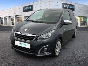 SPOTICAR Peugeot 108 Vti 72ch Bmp5 Style Occasion - Citadine Essence Gris - Malakoff - 1203952752_1