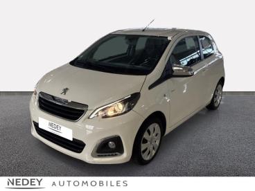 SPOTICAR Peugeot 108 1.0 Vti Style 3p Occasion - Citadine Essence Blanc Lipizan - Voujeaucourt - 1203961415_1