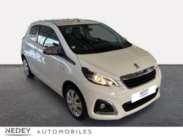 SPOTICAR Peugeot 108 1.0 Vti Style 3p Occasion - Citadine Essence Blanc Lipizan - Voujeaucourt - 1203961415_3