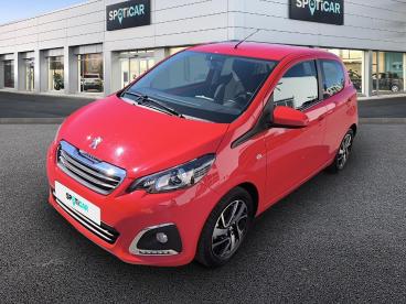 SPOTICAR Peugeot 108 Vti 72ch S&s Bvm5 Allure Occasion - Citadine Essence Rouge - Beziers - 1203968460_1