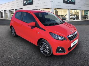 SPOTICAR Peugeot 108 Vti 72ch S&s Bvm5 Allure Occasion - Citadine Essence Rouge - Beziers - 1203968460_3