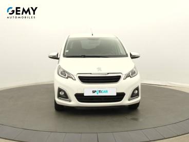 SPOTICAR Peugeot 108 Vti 72ch S&s Bvm5 Style Occasion - Citadine Essence Blanc - Vannes - 1203969799_2