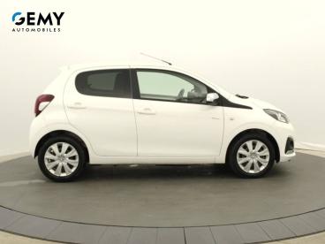 SPOTICAR Peugeot 108 Vti 72ch S&s Bvm5 Style Occasion - Citadine Essence Blanc - Vannes - 1203969799_4