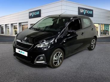 SPOTICAR Peugeot 108 Vti 72ch S&s Bvm5 Allure Occasion - Citadine Essence Noir - Reze - 1203970013_1