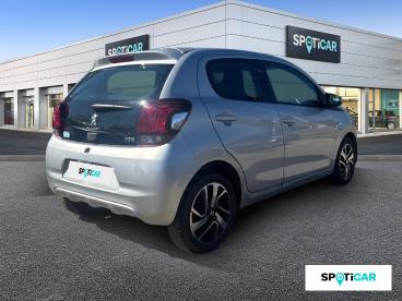 SPOTICAR Peugeot 108 1.2 Puretech 82ch Bvm5 Allure Occasion - Citadine Essence Gris - Brignoles - 1203970173_3